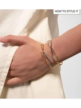 Alexis Bittar Solanales Crystal Cuff Bracelet